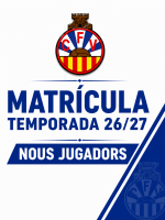 Matrícula NOUS Jugadors Temporada 26/27