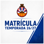 MATRICULA TEMPORADA 26/27